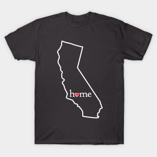 California - Home - Love T-Shirt